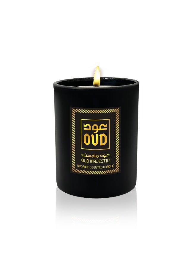 أودلاكس OUD ORGANIC CANDLE MAJESTIC 220ml by OUDLUX - Image 4